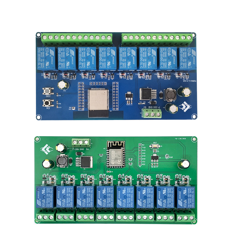 ESP8266 / ESP32 WIFI 8 Channel - огляд і ціна Relay 8 Channel Board