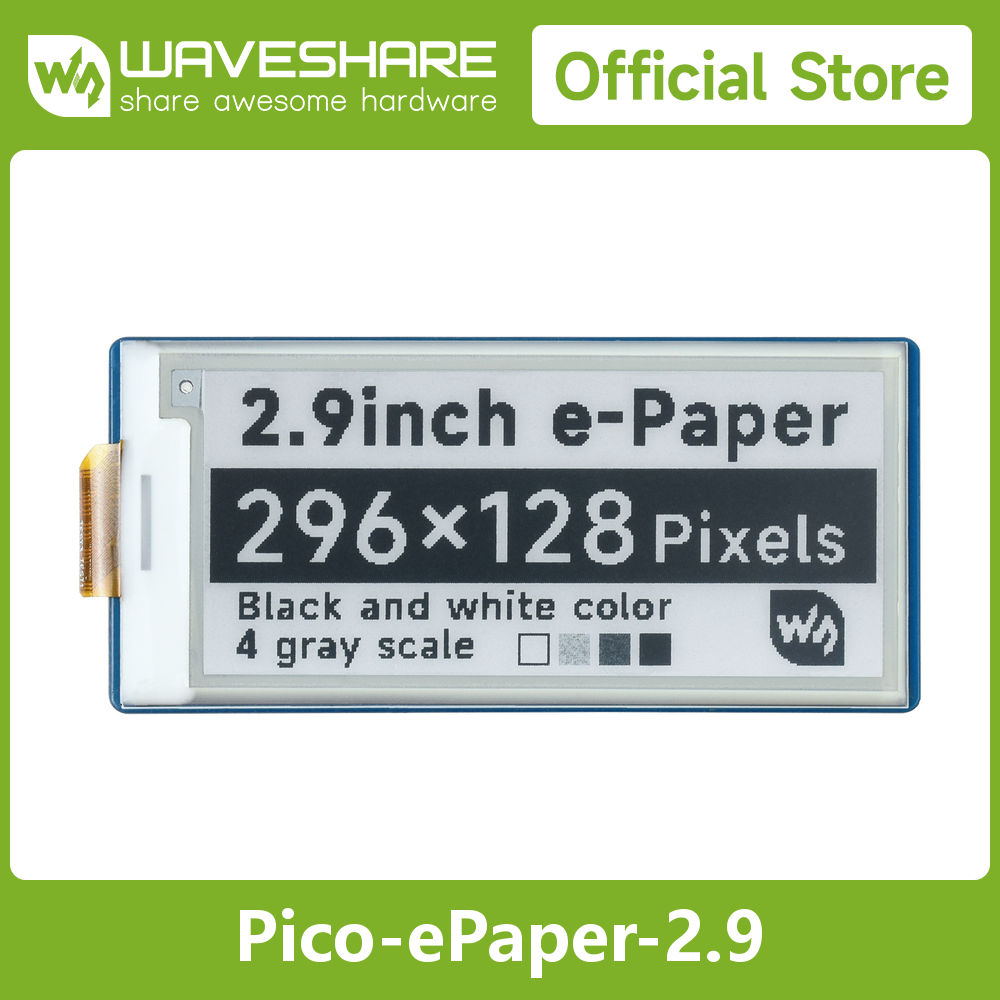 Waveshare 2.9inch E-Paper E-In - огляд і ціна Display Epaper 2.9