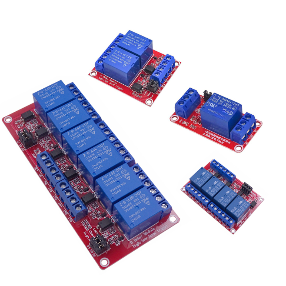 1 2 4 6 8 Channel Relay Module - огляд і ціна Relay 8 Channel Board