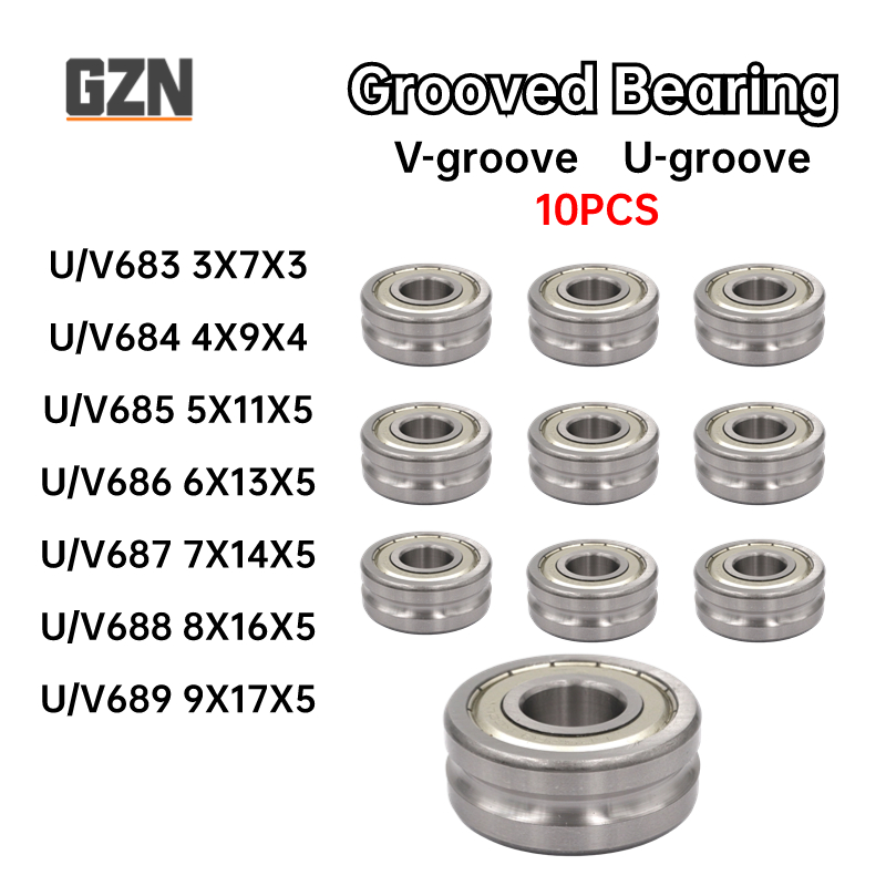 10PCS Micro Grooved Bearing 68 - огляд і ціна Matter Hub Thread