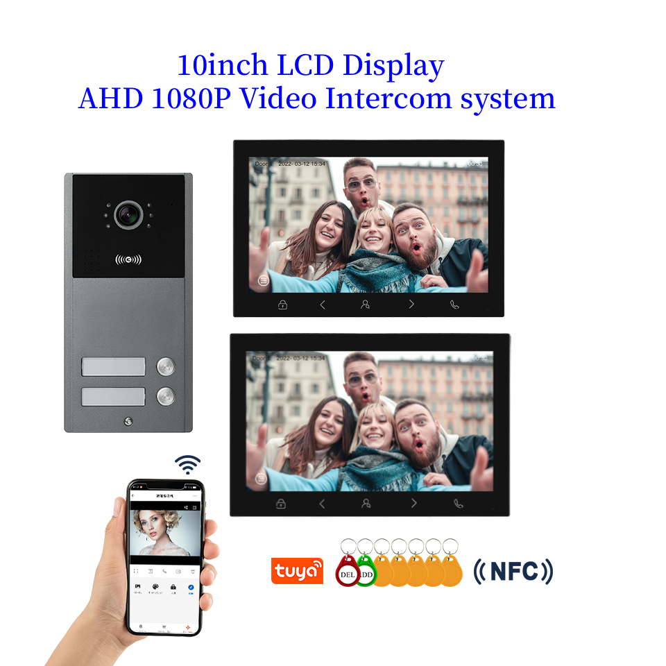 10inch Tuya WIFI Video Interco - огляд і ціна Smart Doorbell Wired