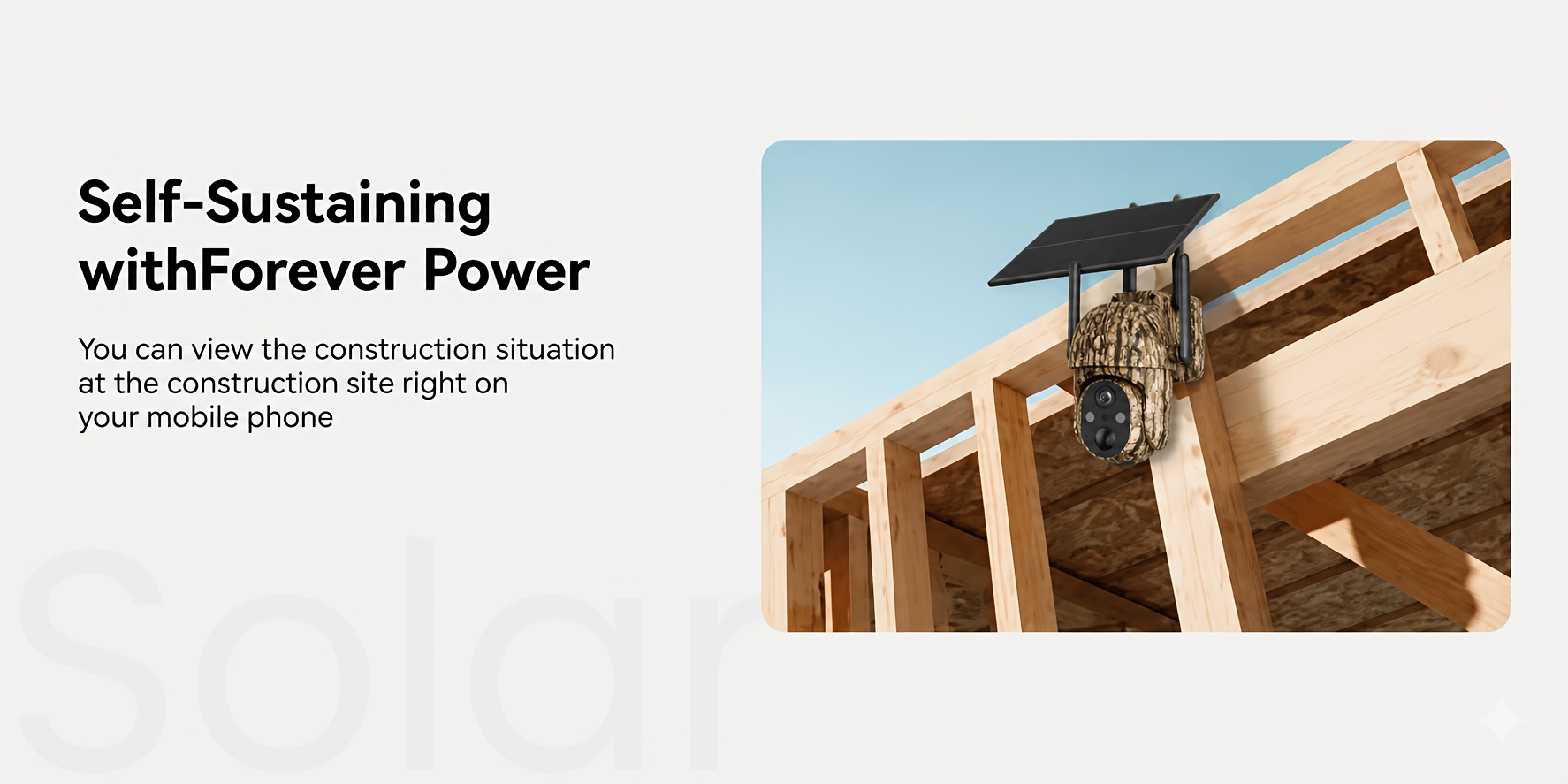 2-in-1 Solar Security Camera w - огляд і ціна Motion Sensor Pir Wired