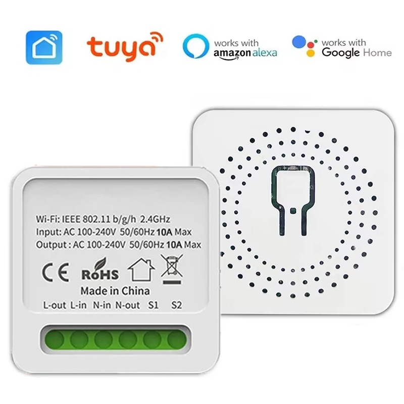 Tuya Zigbee 16A WiFi Mini Smar - огляд і ціна Home Automation Diy Kit