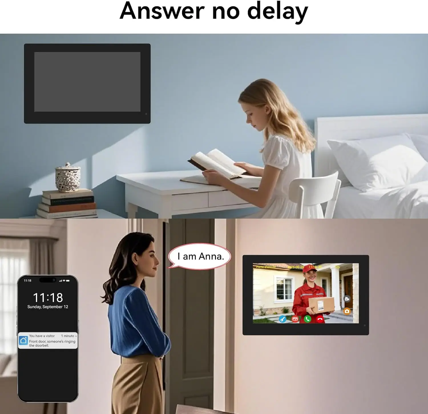 Smart Home Video Intercom Wire - огляд і ціна Smart Doorbell Wired