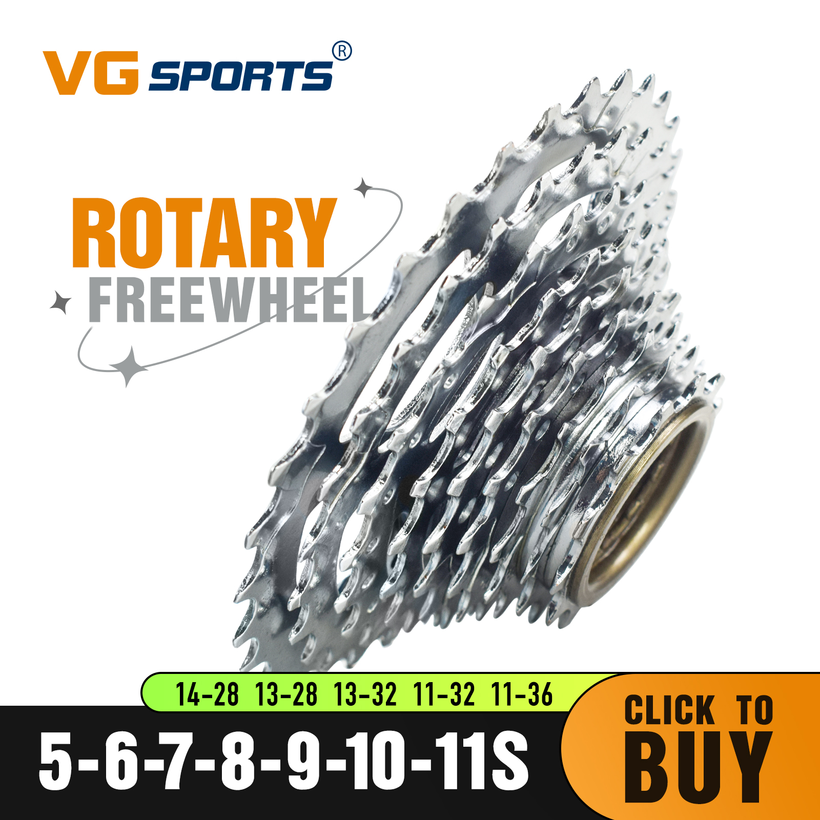 1pc VG Sports Bike Sprocket 5/ - огляд і ціна Matter Hub Thread