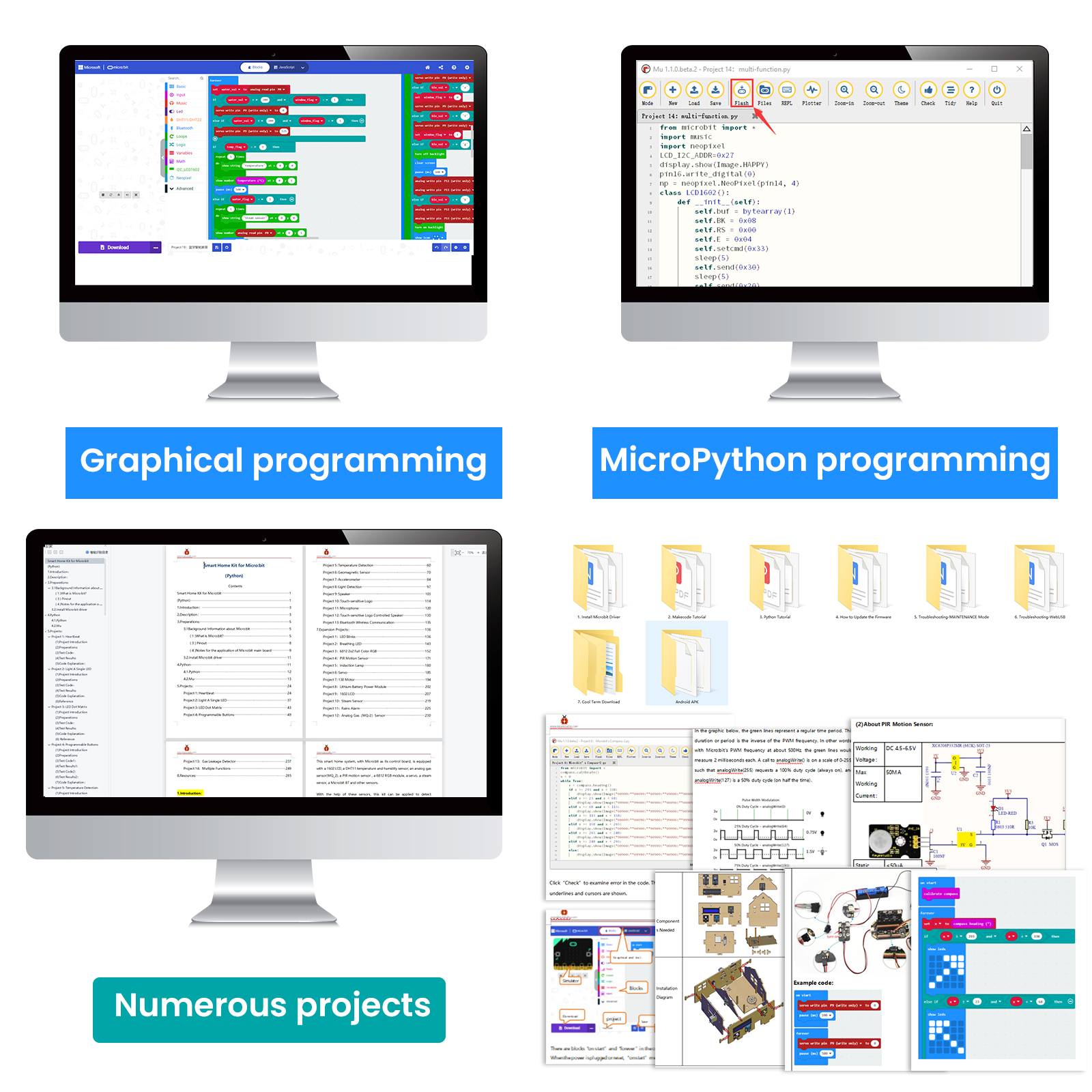 Keyestudio STEM Microbit V2 Sm - огляд і ціна Home Automation Diy Kit