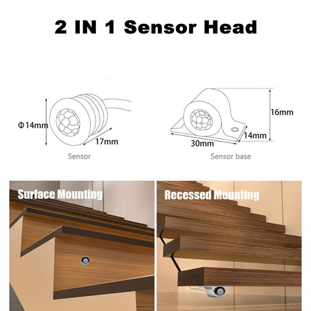 TX-LTK01 Stair Step LED Contro - огляд і ціна Motion Sensor Pir Wired