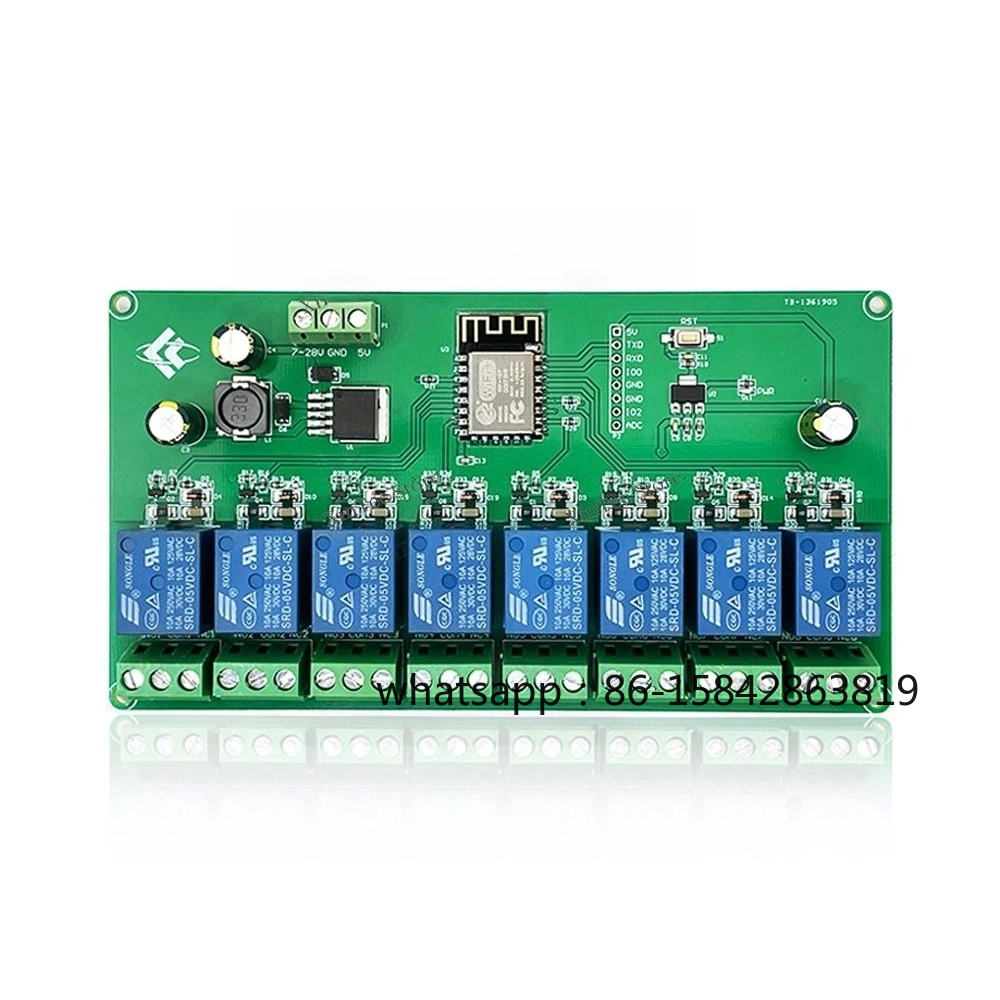 2/4/8 Channel ESP8266 Wireless - огляд і ціна Relay 8 Channel Board