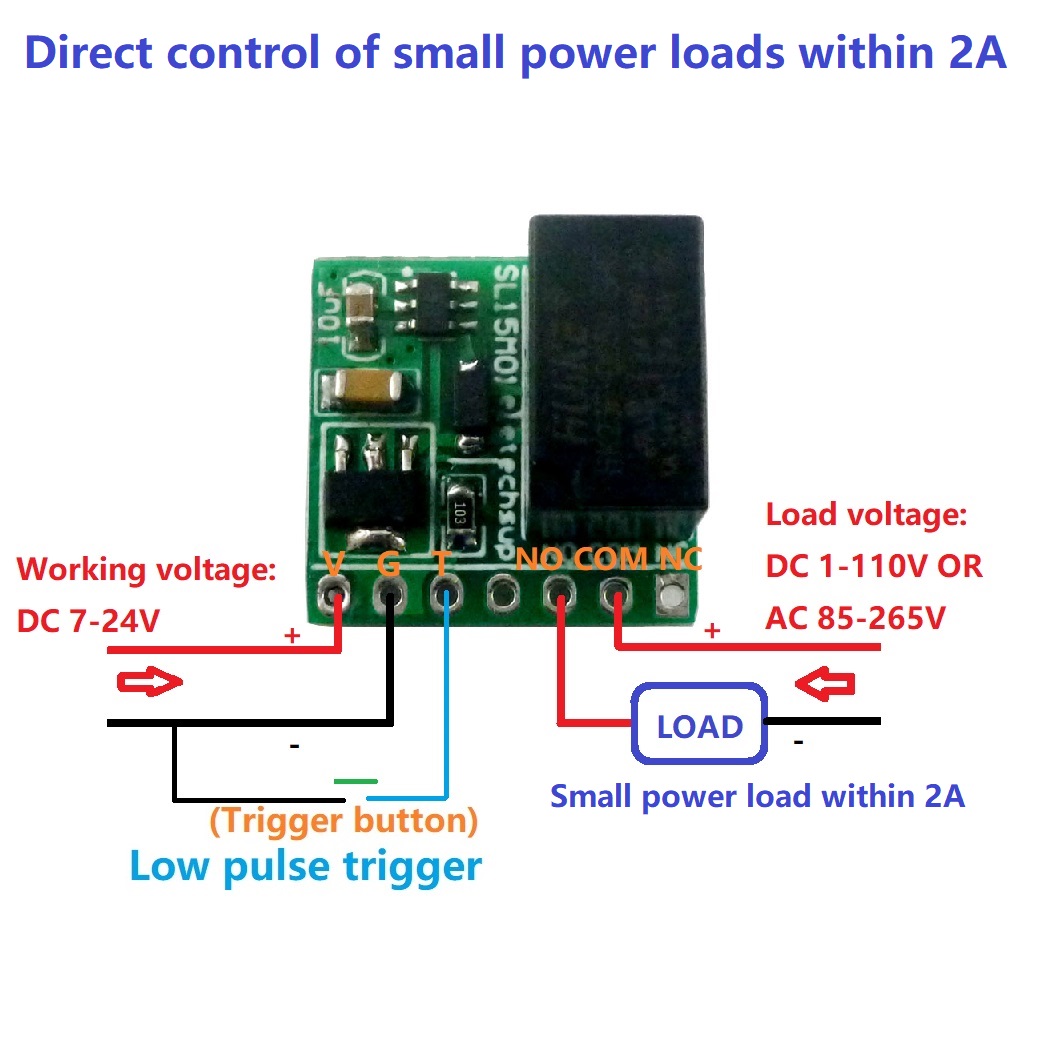 DC 12V 2A Mini 1ch Bistable Se - огляд і ціна Shelly Relay Module