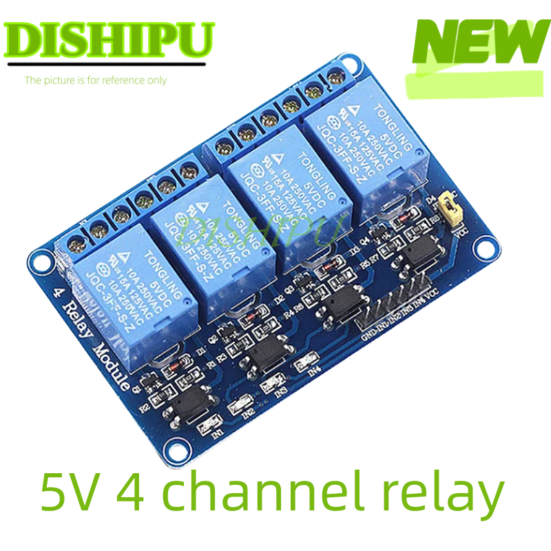 DC 5V 12V 24V 1 2 4 6 8 Channe - огляд і ціна Relay 8 Channel Board