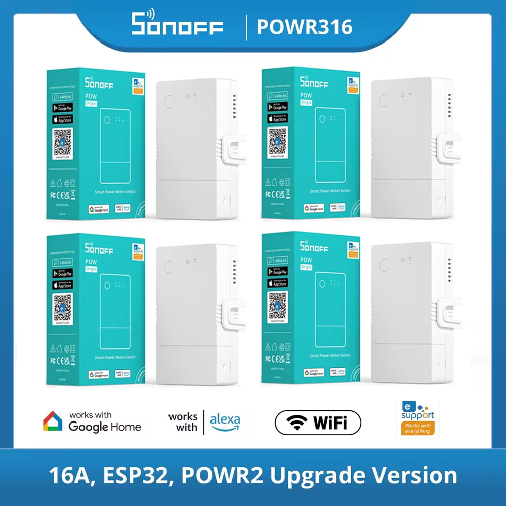 SONOFF POW Elite WiFi 16A Smar - огляд і ціна Sonoff Basic Switch