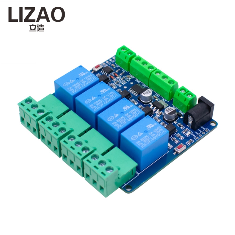 LIZAO 5V 12V Modbus RTU 1/2/4/ - огляд і ціна Relay 8 Channel Board