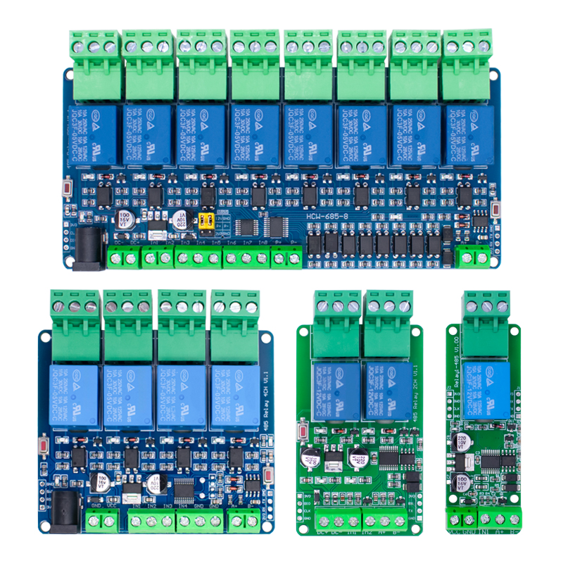 LIZAO 5V 12V Modbus RTU 1/2/4/ - огляд і ціна Relay 8 Channel Board