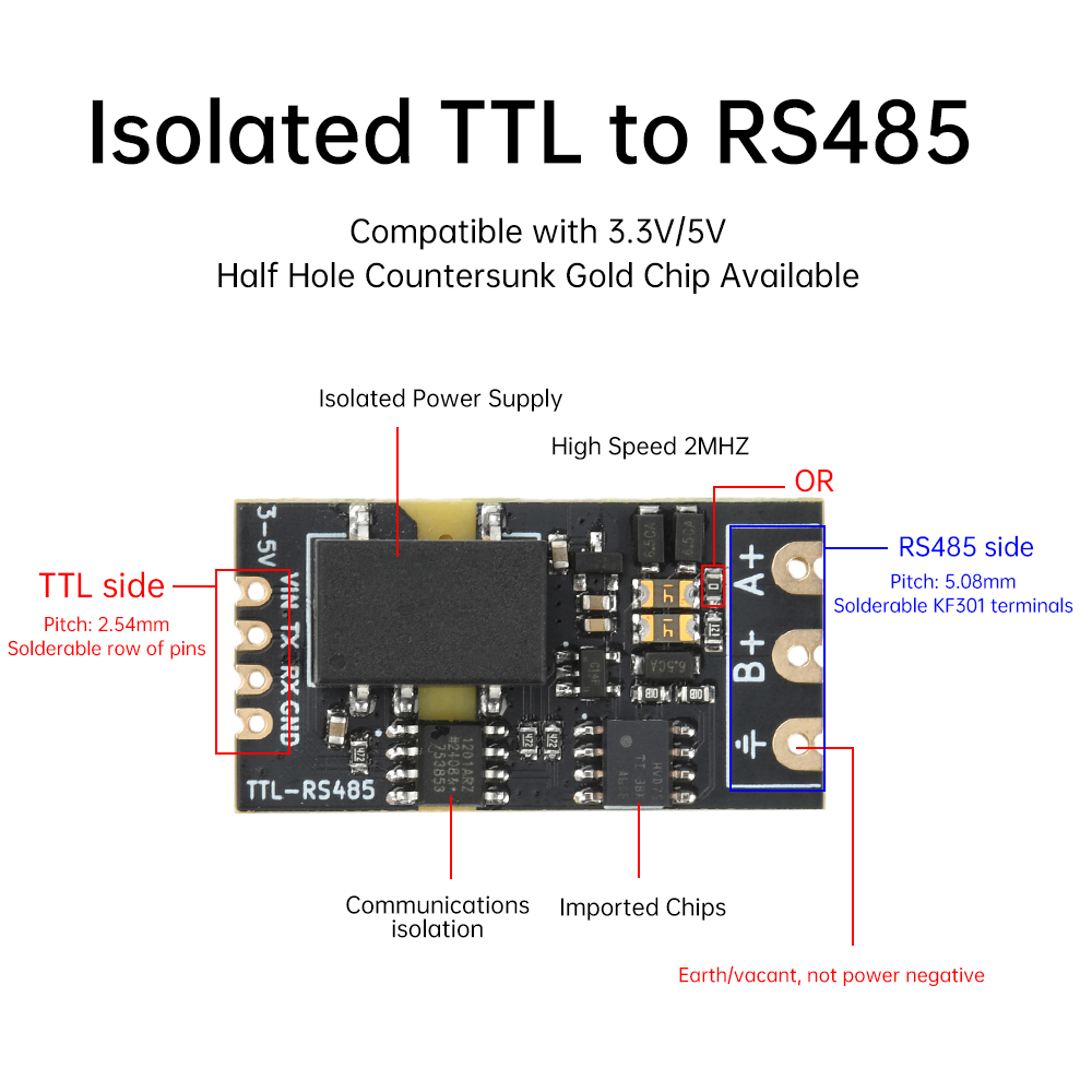 Isolated TTL to RS485 Converte - огляд і ціна Shelly Relay Module