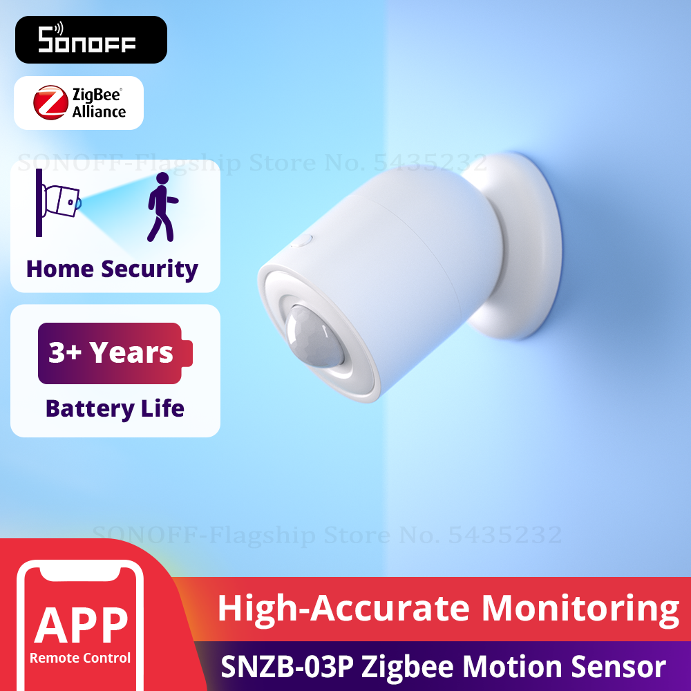 SONOFF SNZB-03P ZigBee Motion  - огляд і ціна Sonoff Basic Switch