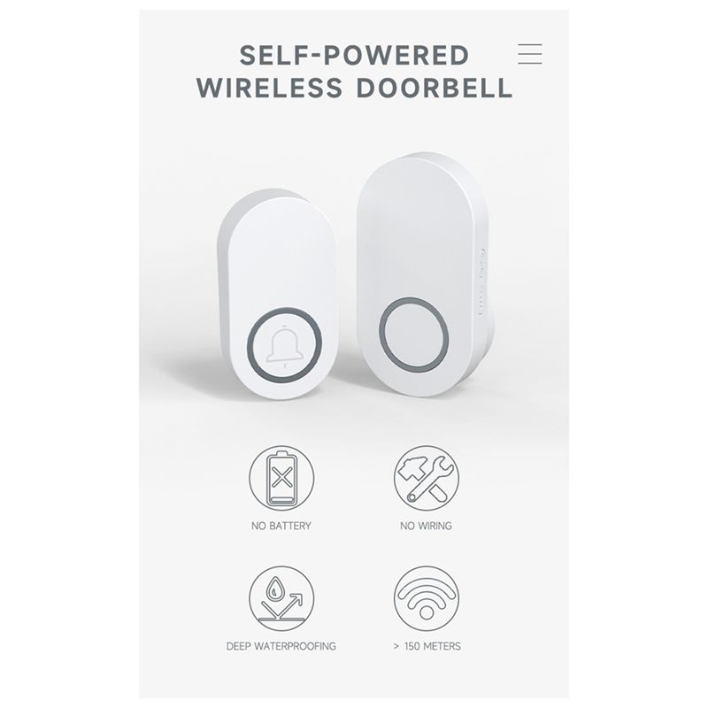 ABHU New Wireless Outdoor Door - огляд і ціна Smart Doorbell Wired