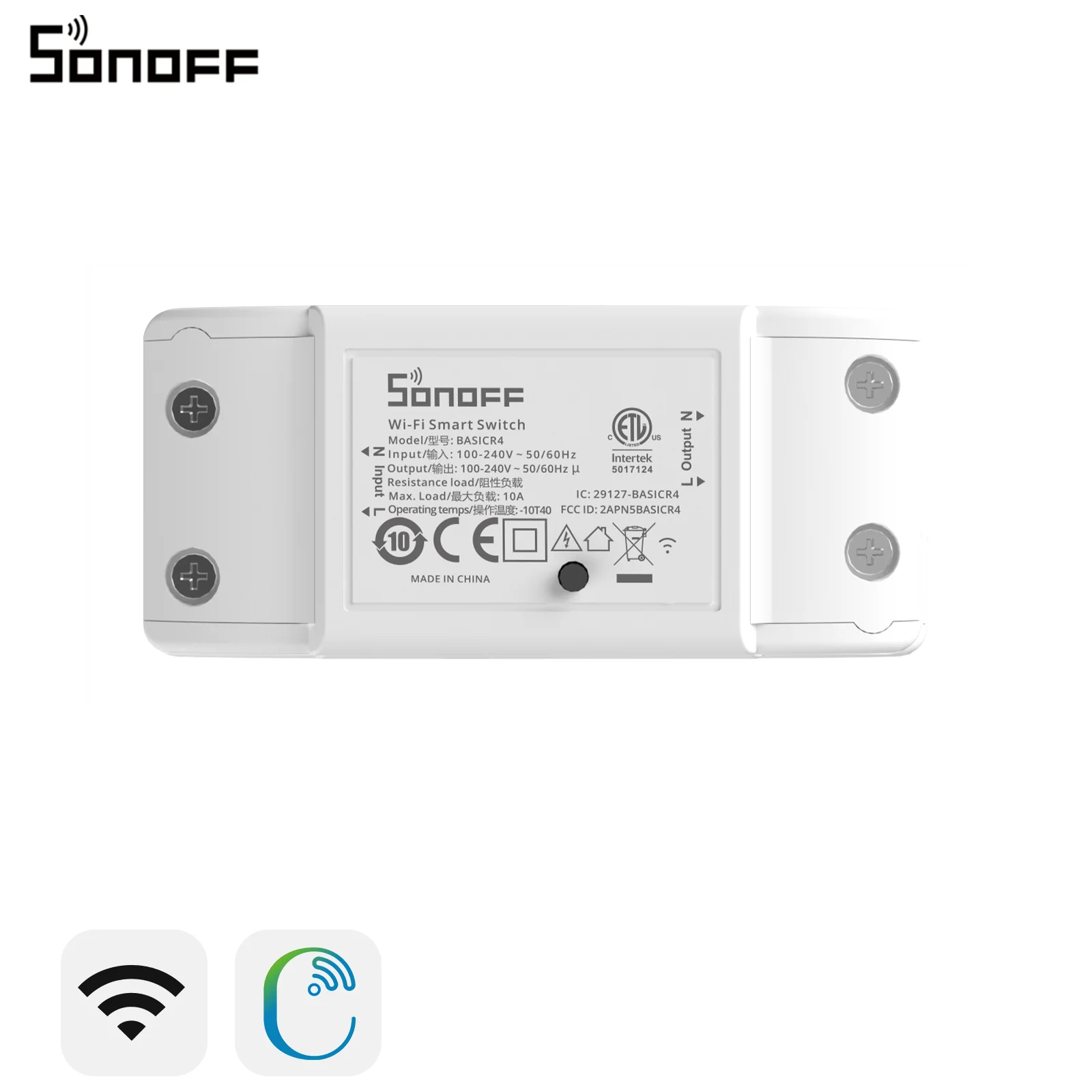 SONOFF Basic R4 Smart Wifi Swi - огляд і ціна Sonoff Basic Switch